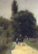 Pierre Renoir Landscape with Two Figures oil